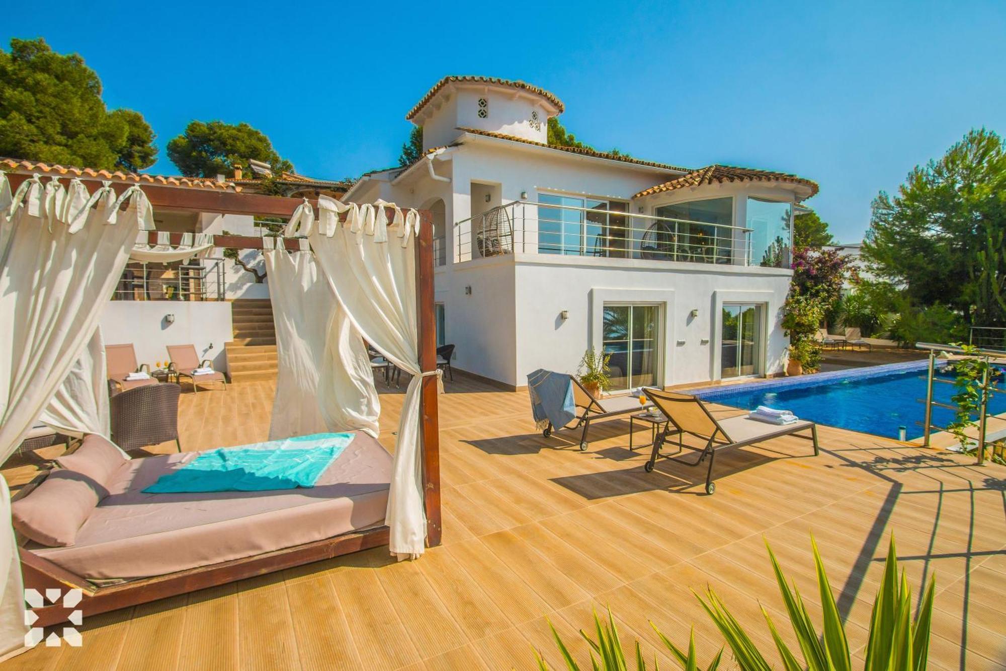 Villa La Casa Blanca By Abahana Villas Benissa Bagian luar foto