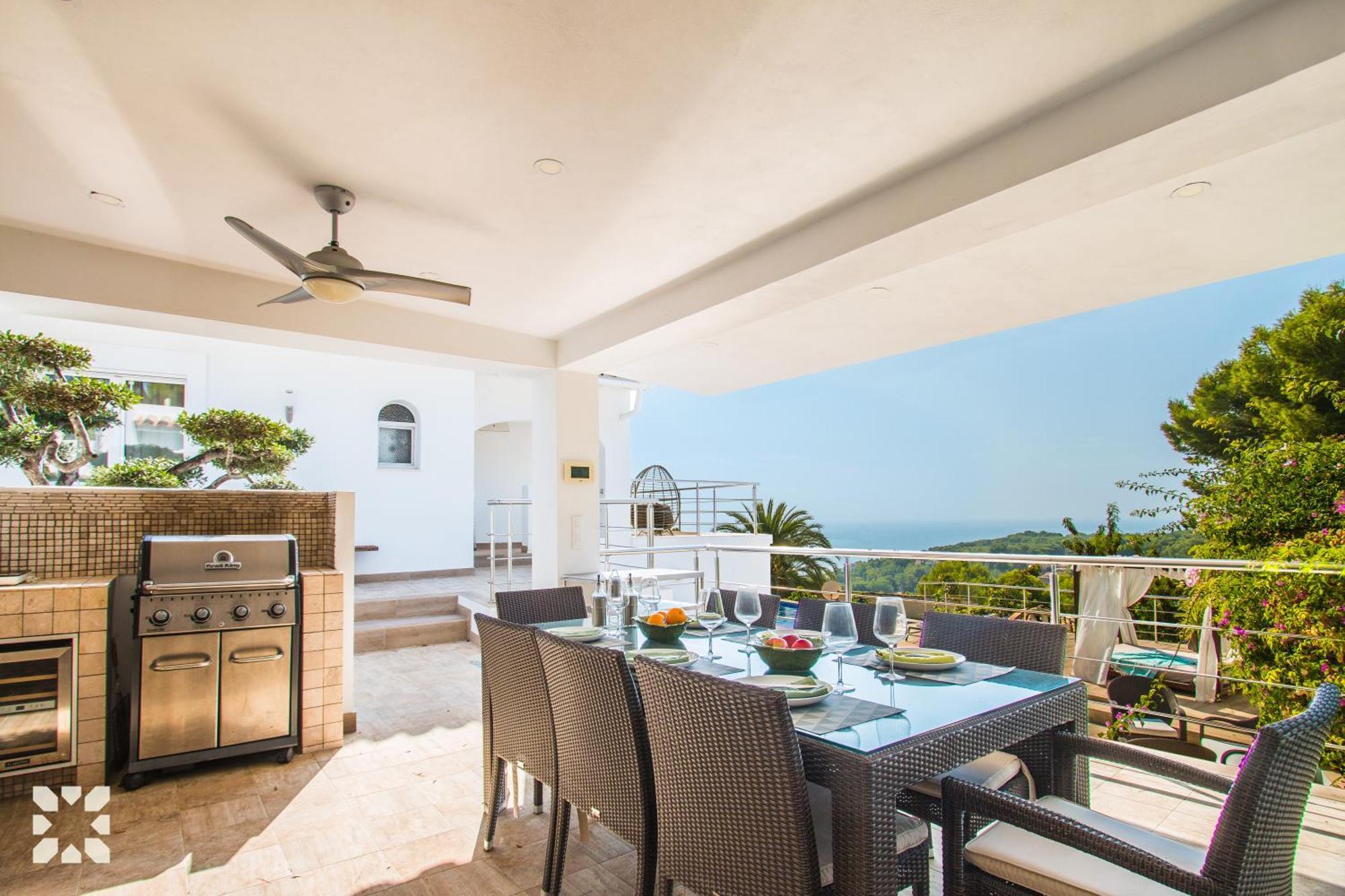 Villa La Casa Blanca By Abahana Villas Benissa Bagian luar foto